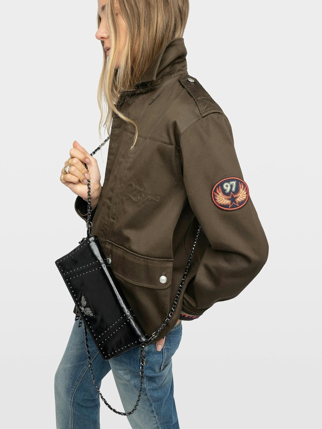 ROCK VINTAGE PATENT BAG