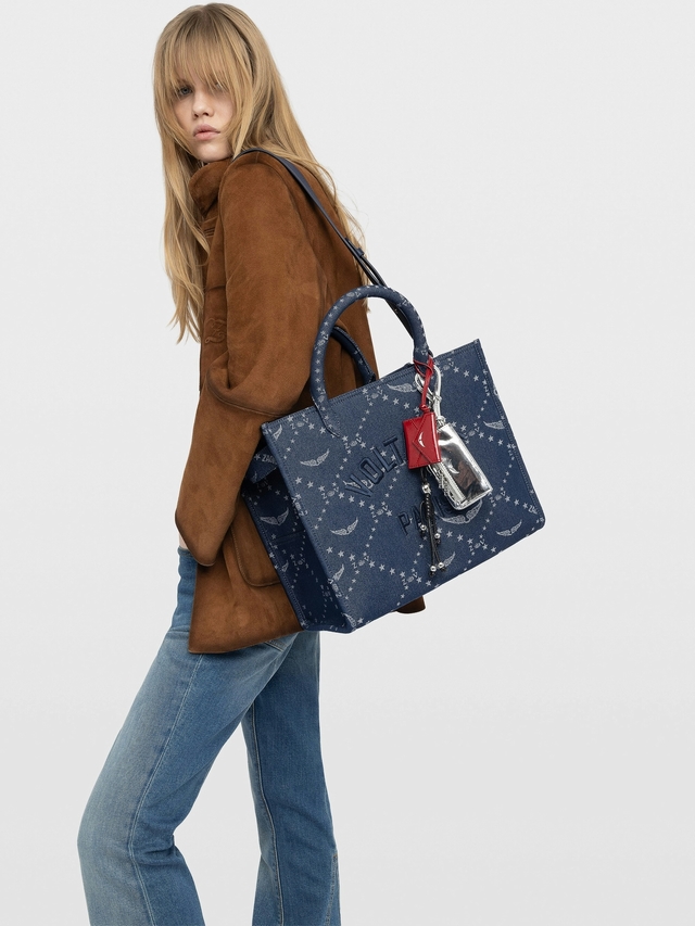 ANGEL MONOGRAM TOTE BAG