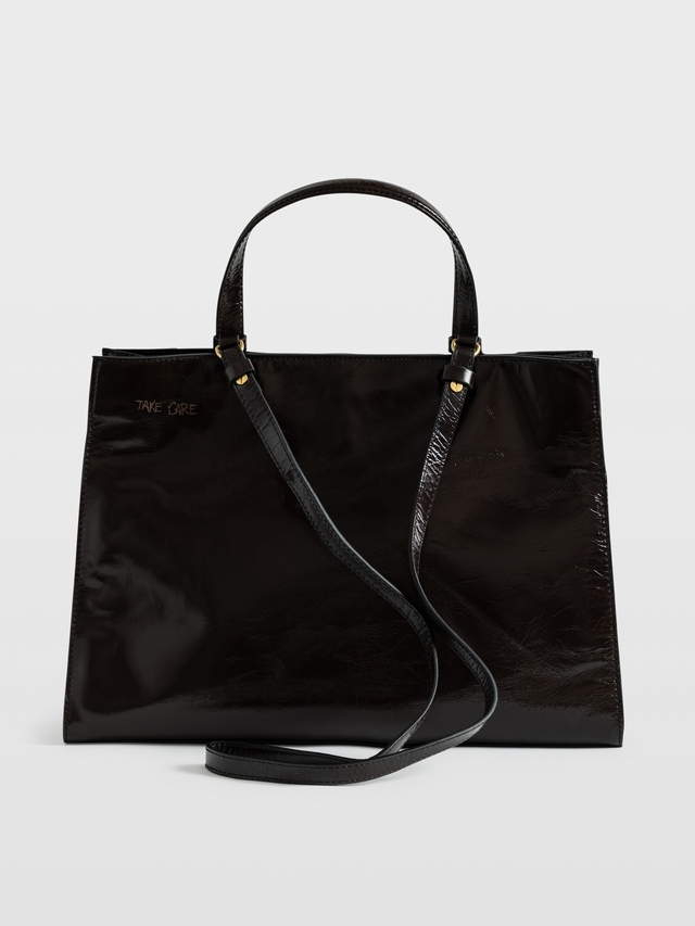 JACK VINTAGE PATENT LASER BAG