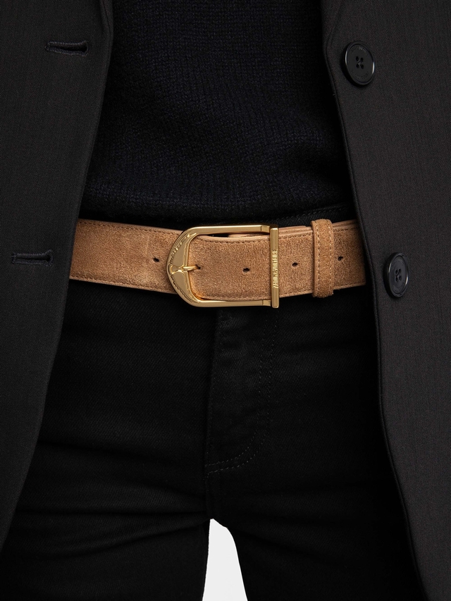 RISE 35 SUEDE LEATHER BELT