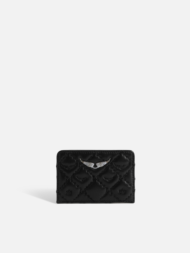 ZV PASS QUILTED MONOGRAM CARD