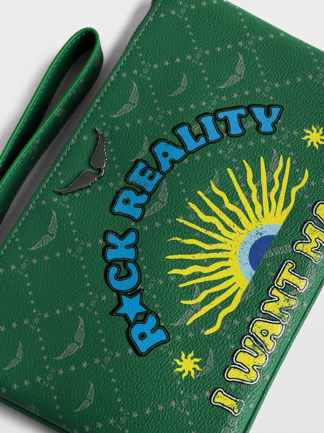 Z MONOGRAM TAG POUCH