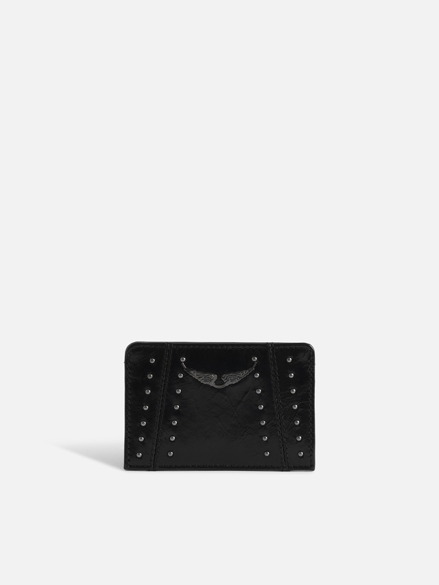 ZV PASS PATENT STUDS WALLET