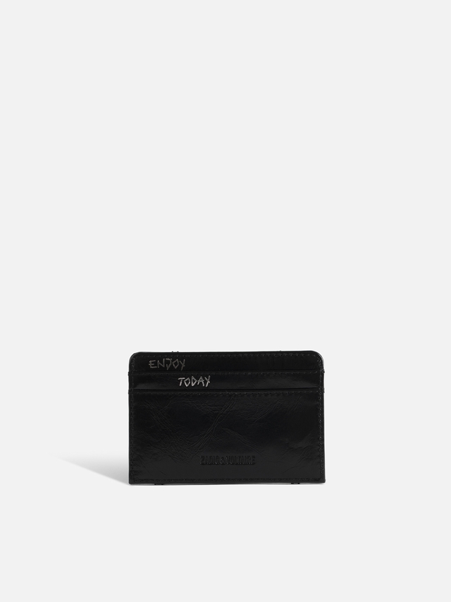 ZV PASS PATENT STUDS WALLET
