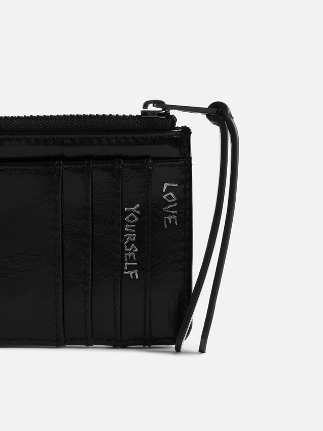 ZV CARD VINTAGE PATENT WALLET