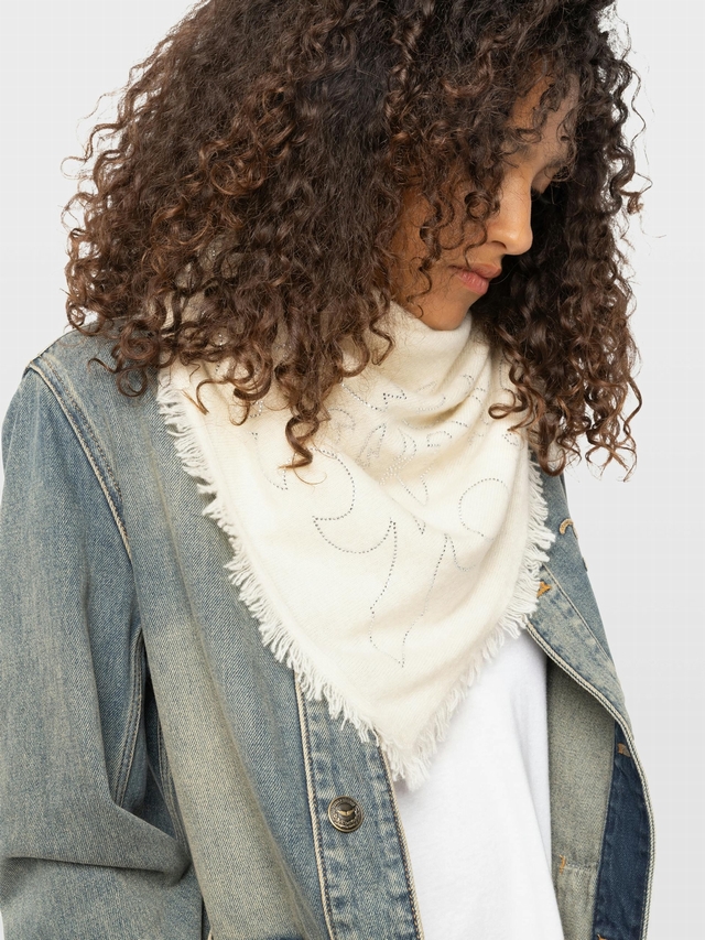 STEVIE STRASS WESTERN SCARF 90