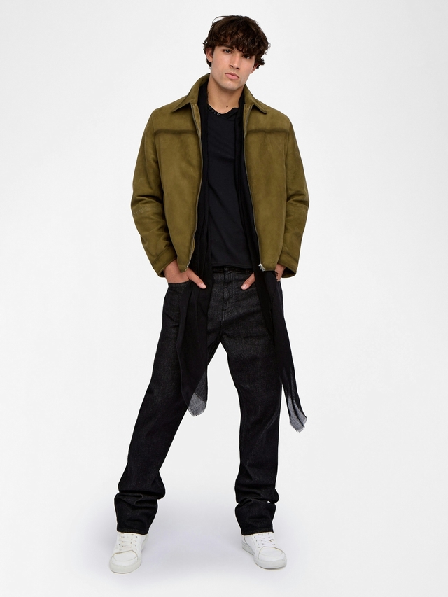 LOUMY SUEDE LEATHER JACKET