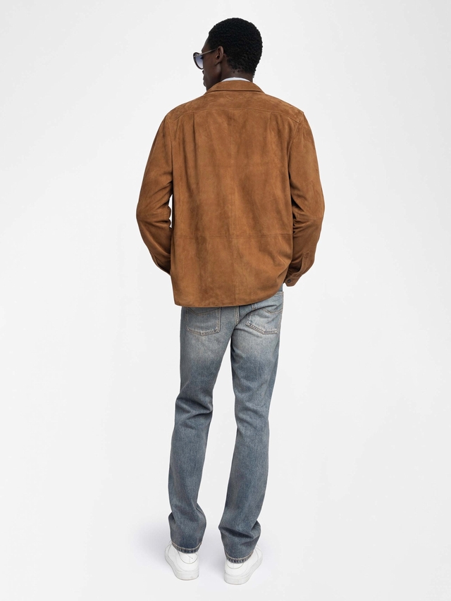 SERGY SUEDE SHIRT