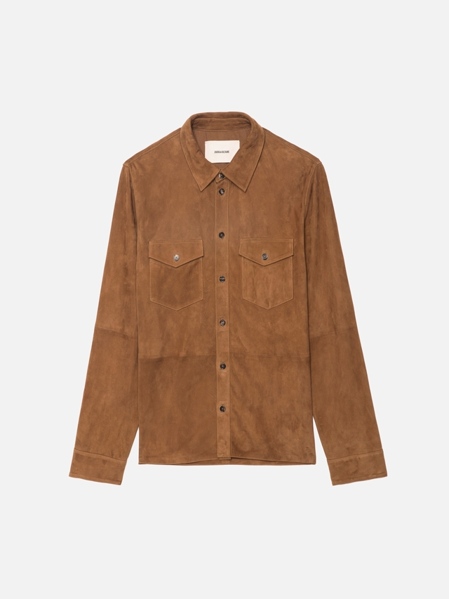SERGY SUEDE SHIRT
