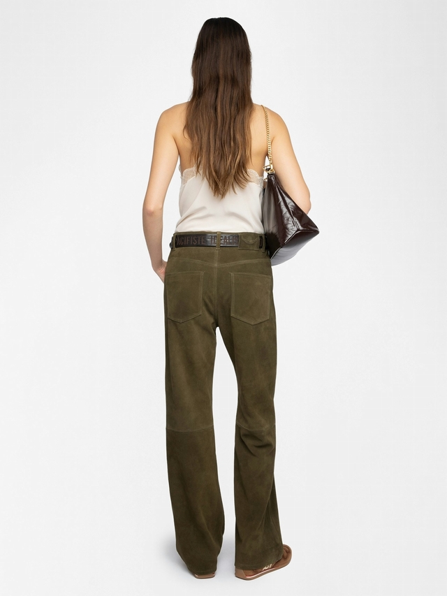 EVY SUEDE LEATHER PANTS