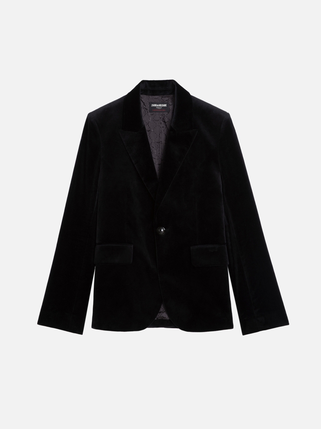 VAVY VELVET BLAZER