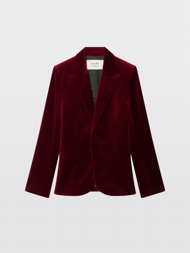 VAVY VELVET BLAZER