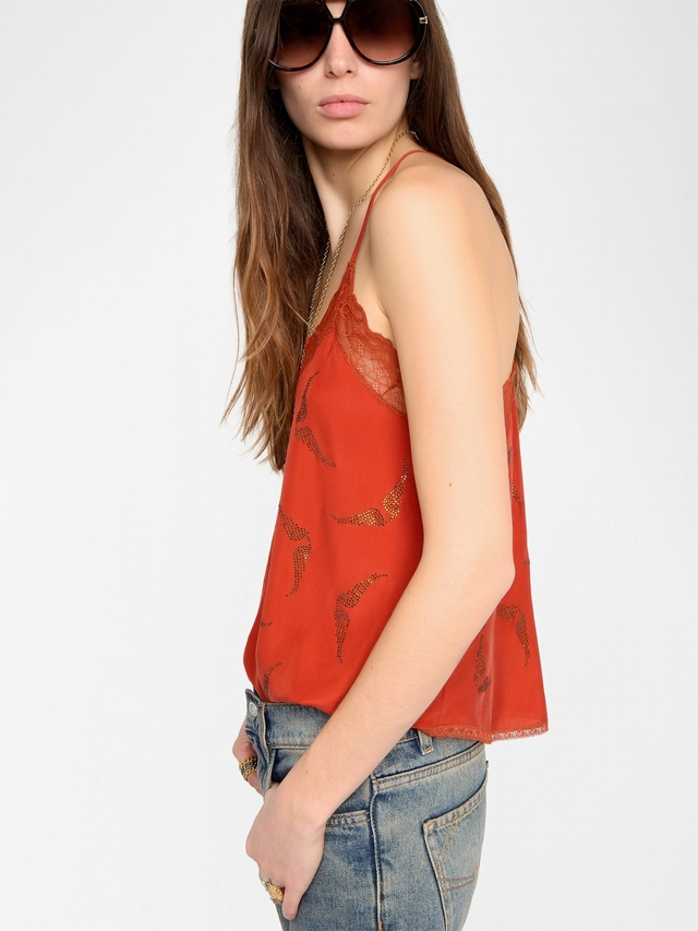CHRISTY CAMISOLE 100% SILK