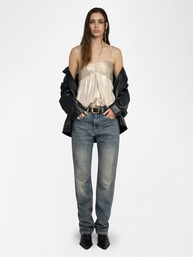 CIPPIE SATIN CAMISOLE