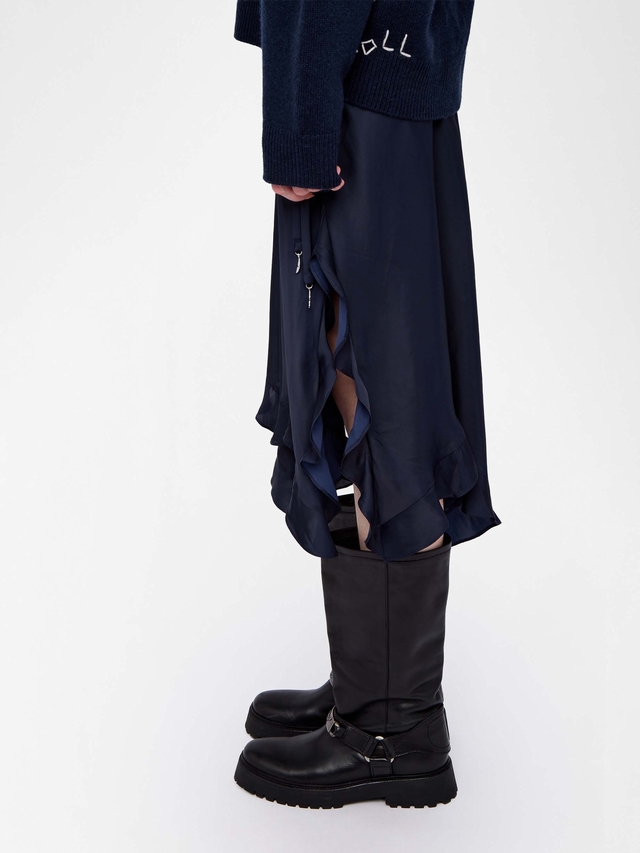 JETO SATIN SKIRT