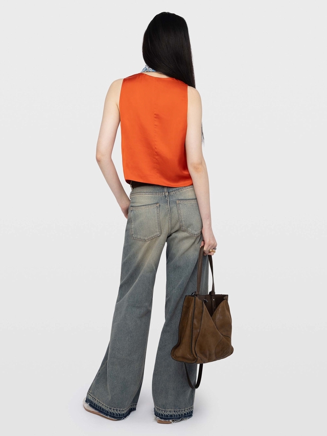 EMAUX SATIN WAISTCOAT