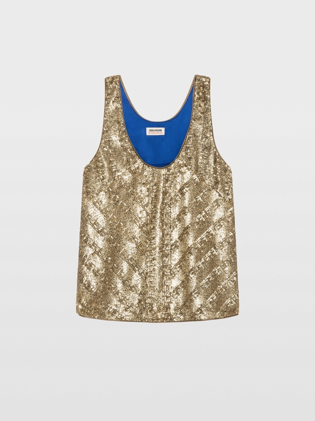 TARYS SEQUINS TOP