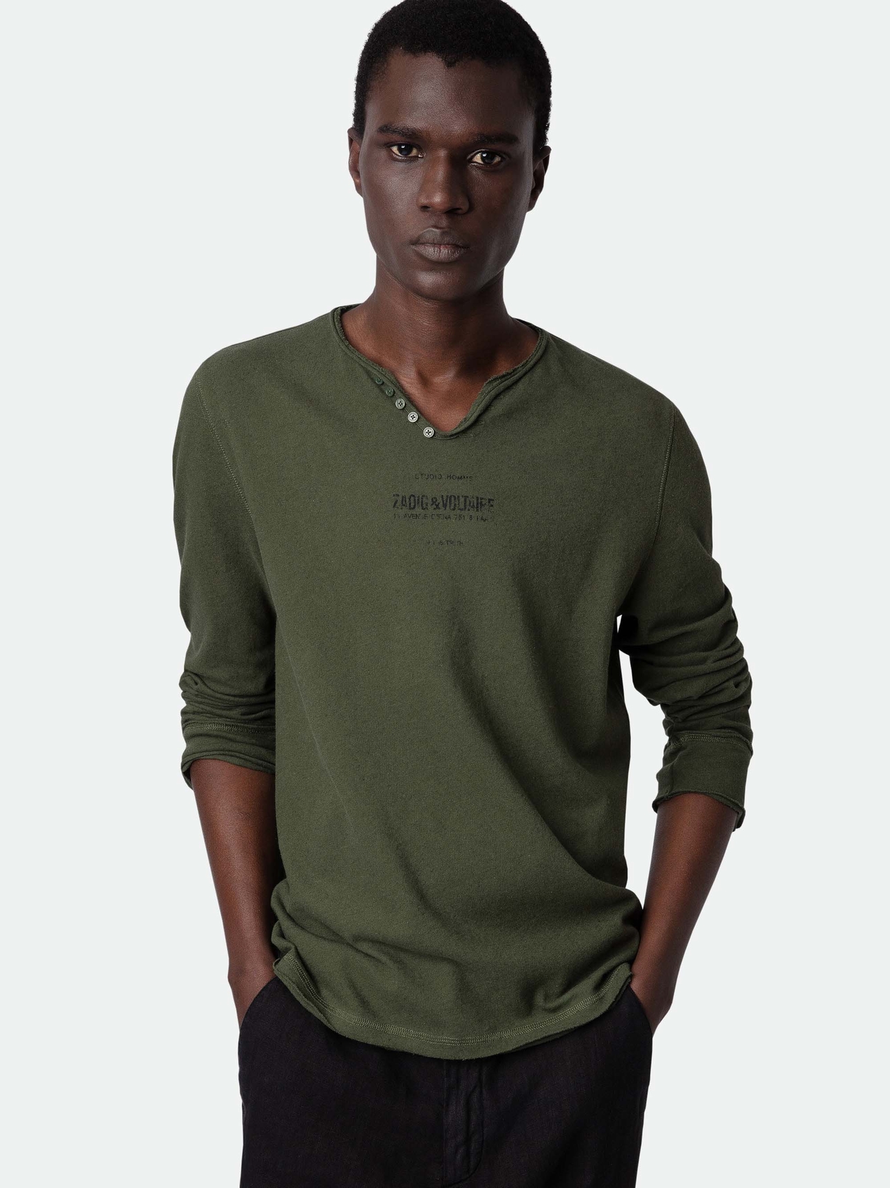 MONASTIR HENLEY T-SHIRT