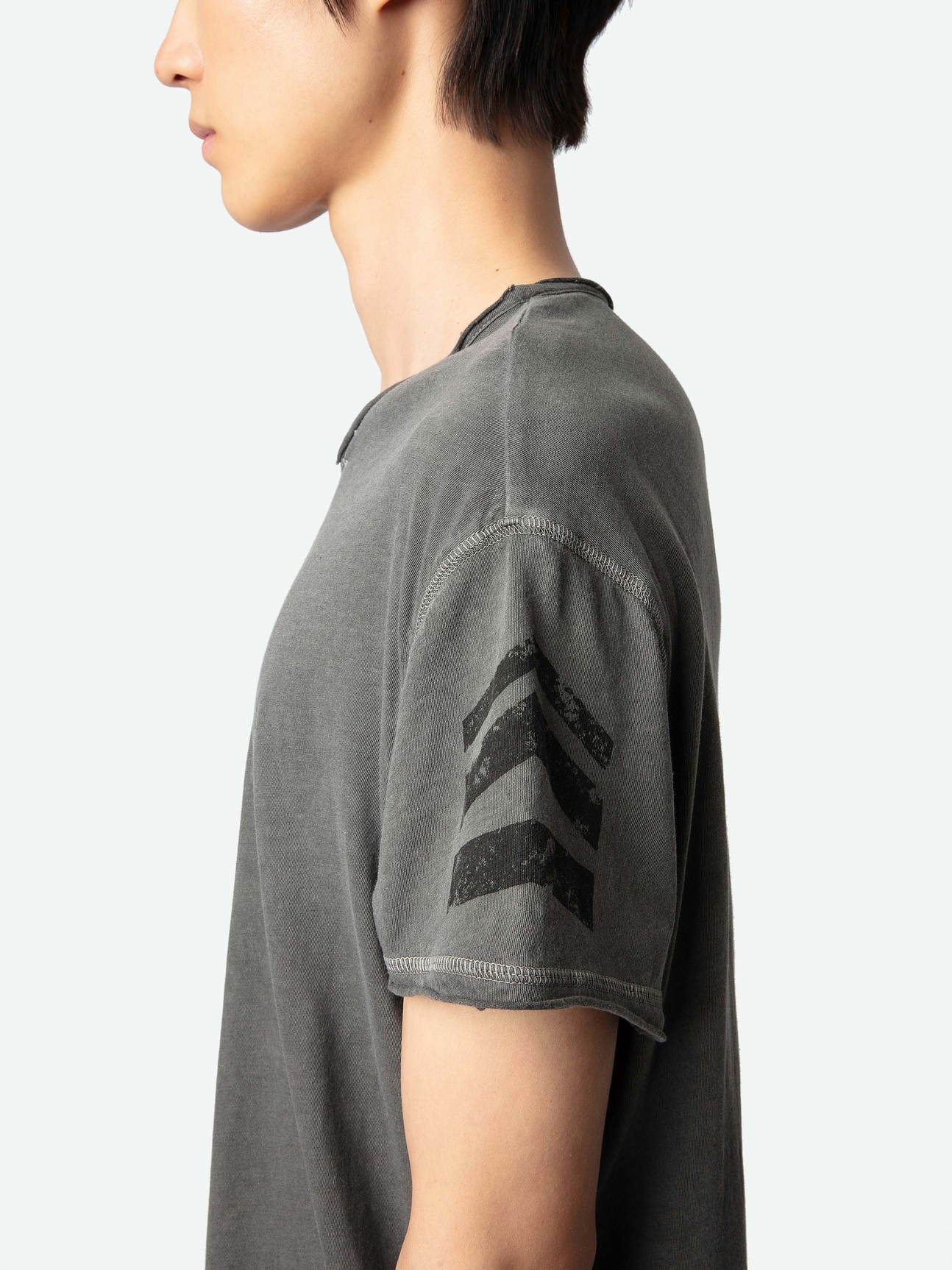 MONASTI ARROW HENLEY T-SHIRT