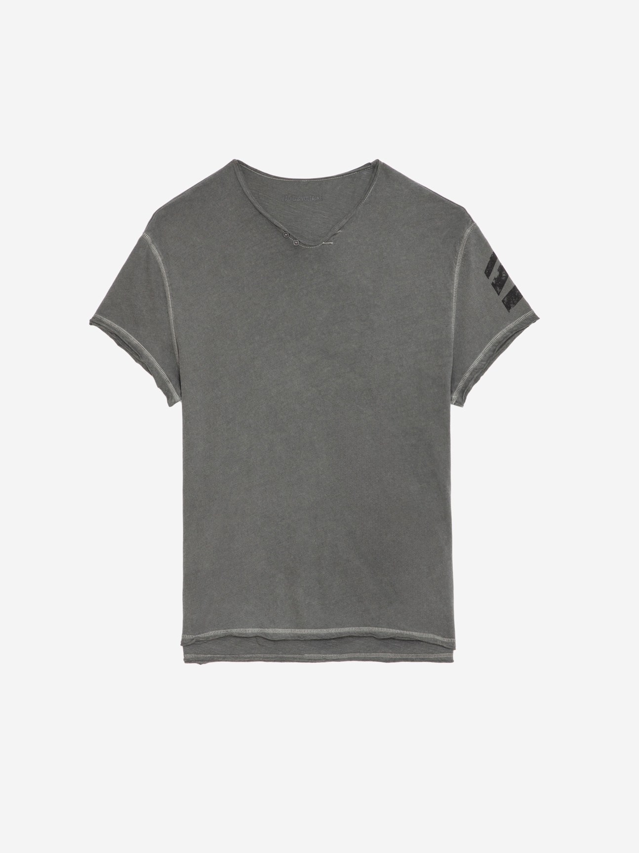 MONASTI ARROW HENLEY T-SHIRT