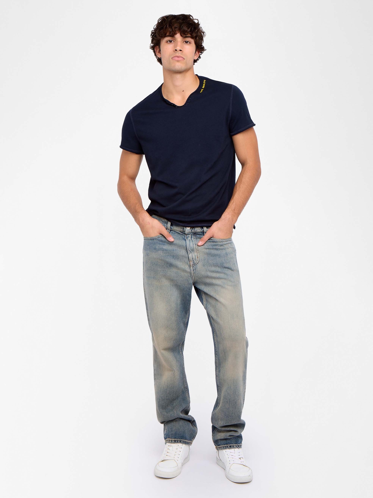 MONSATIR HENLEY T-SHIRT