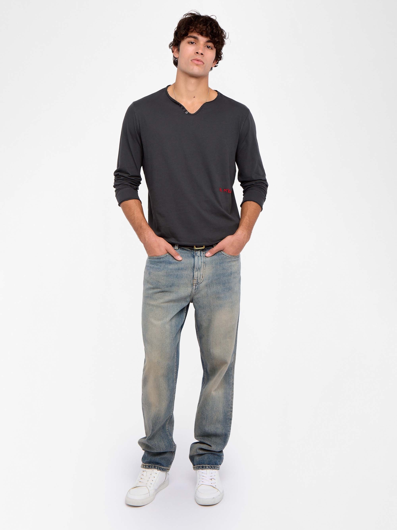 MONSATIR HENLEY T-SHIRT