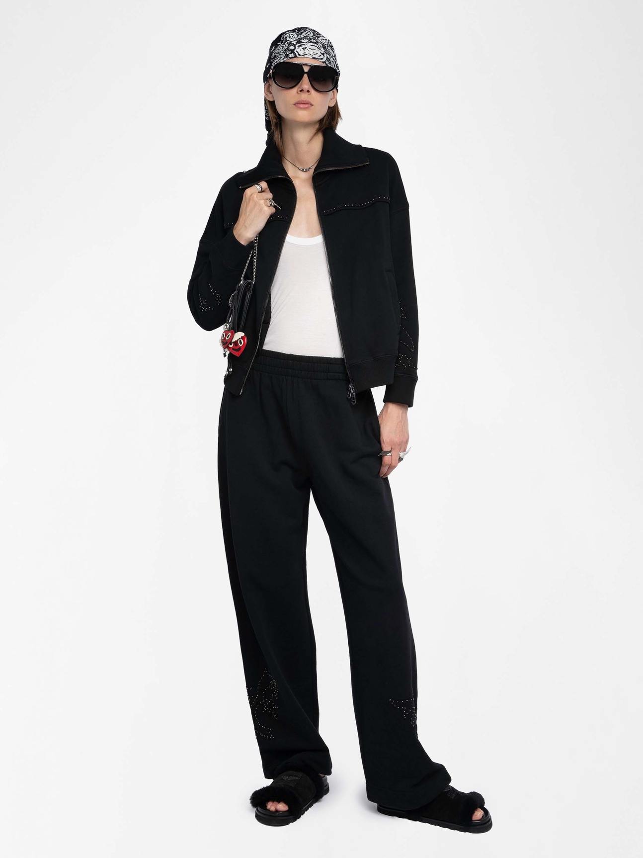 CLEM STUDDED JOGGING PANTS
