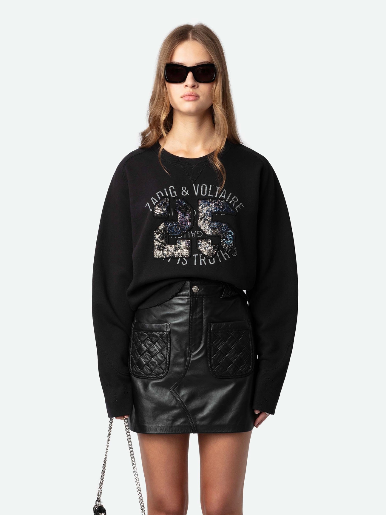 ARVENE DIAMANTÉ SWEATSHIRT