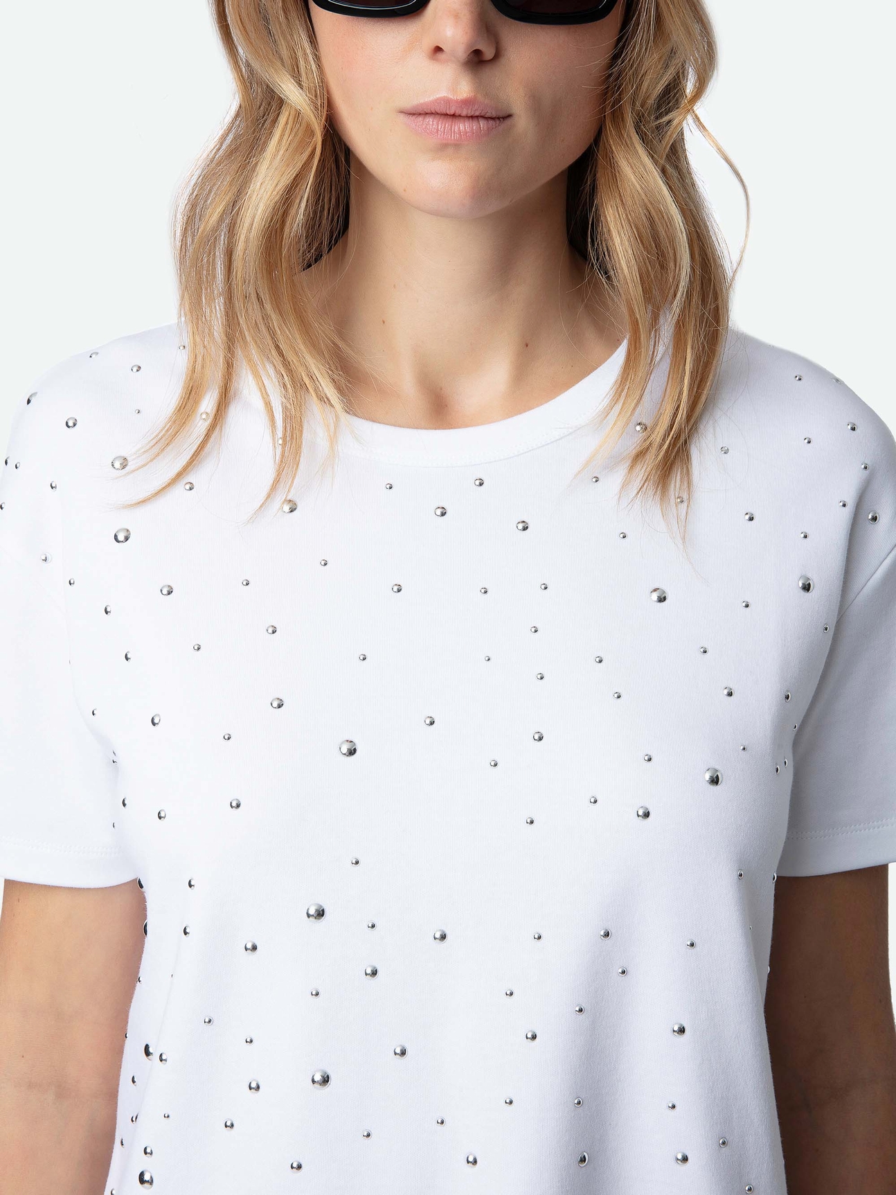 MARTA STUDDED T-SHIRT