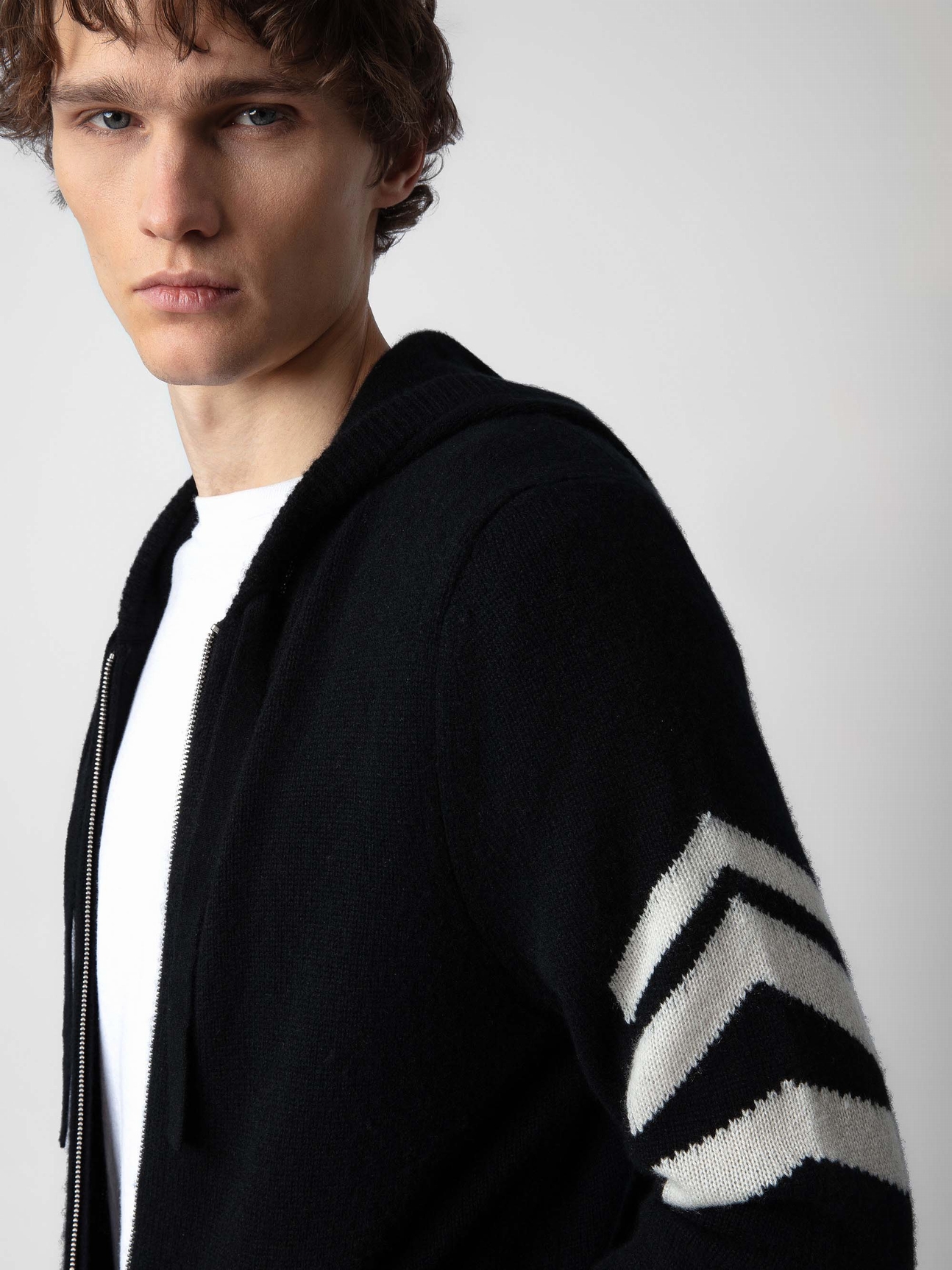 CLASH CASHMERE CARDIGAN