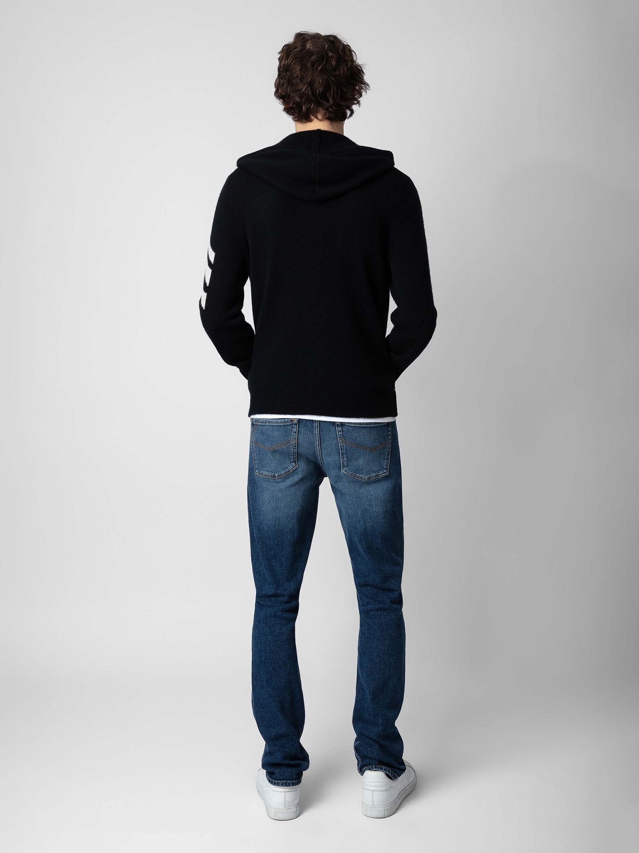 CLASH CASHMERE CARDIGAN