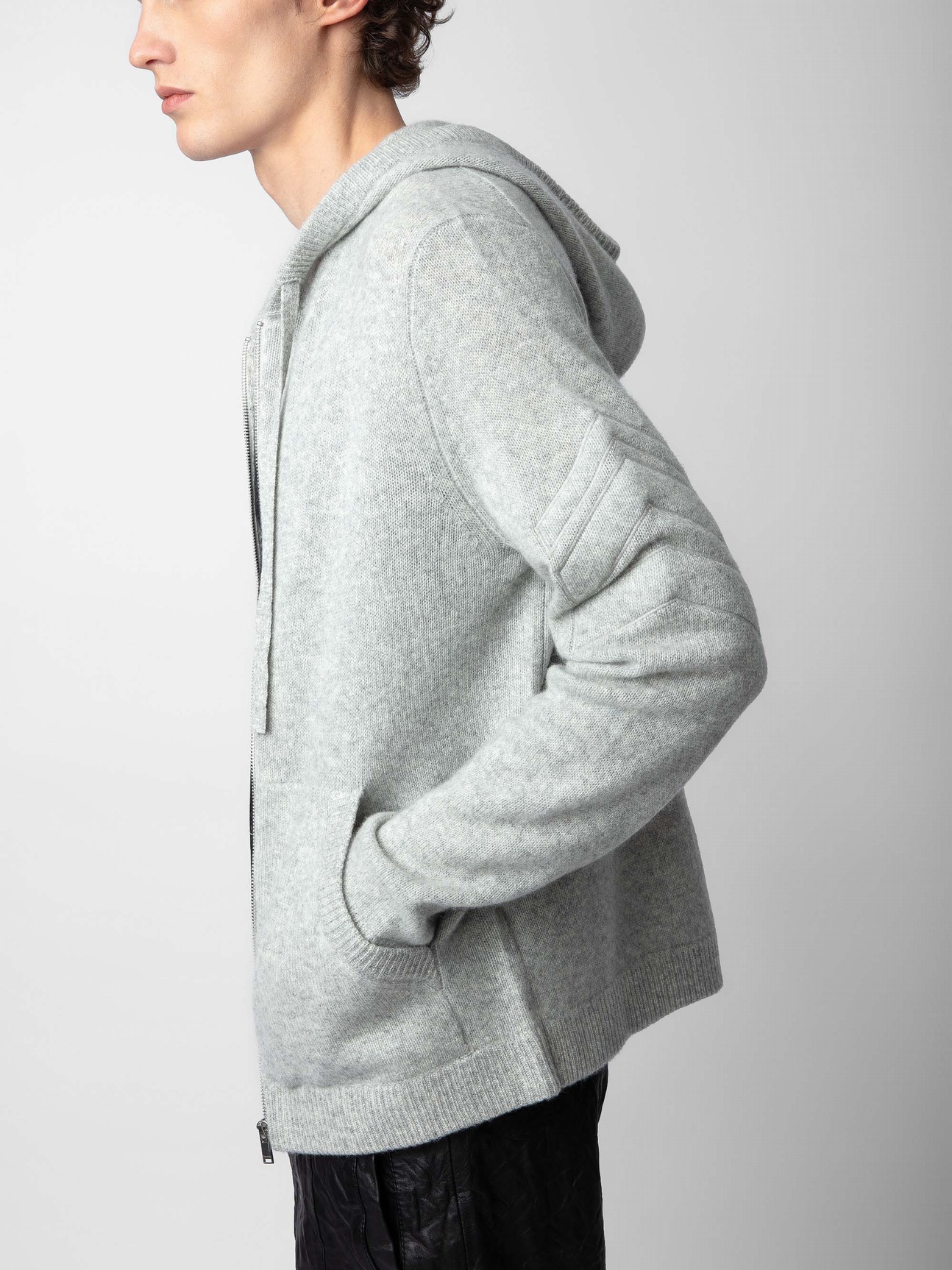 CLASH CASHMERE CARDIGAN