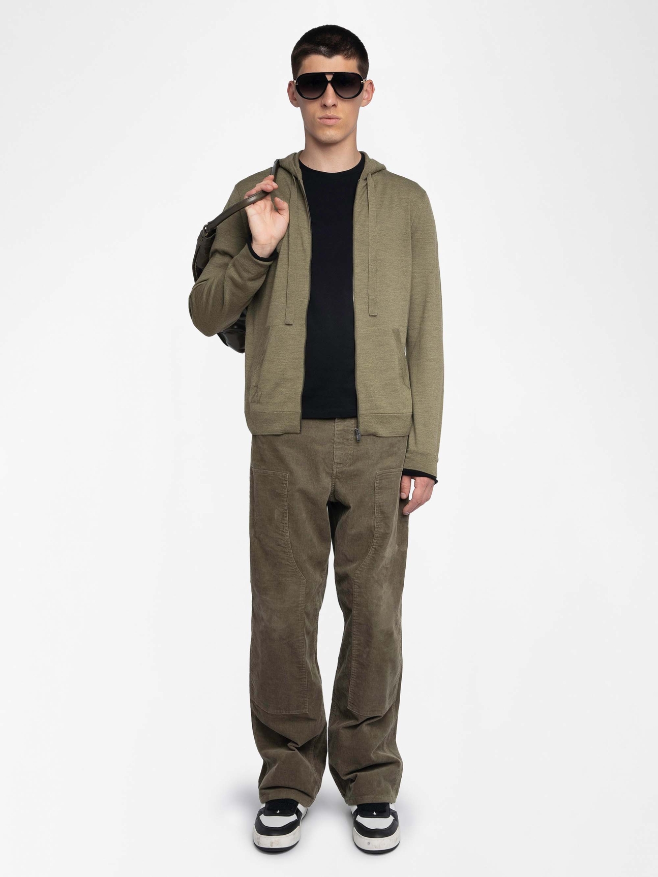 CLASH CARDIGAN MERINOS WOOL