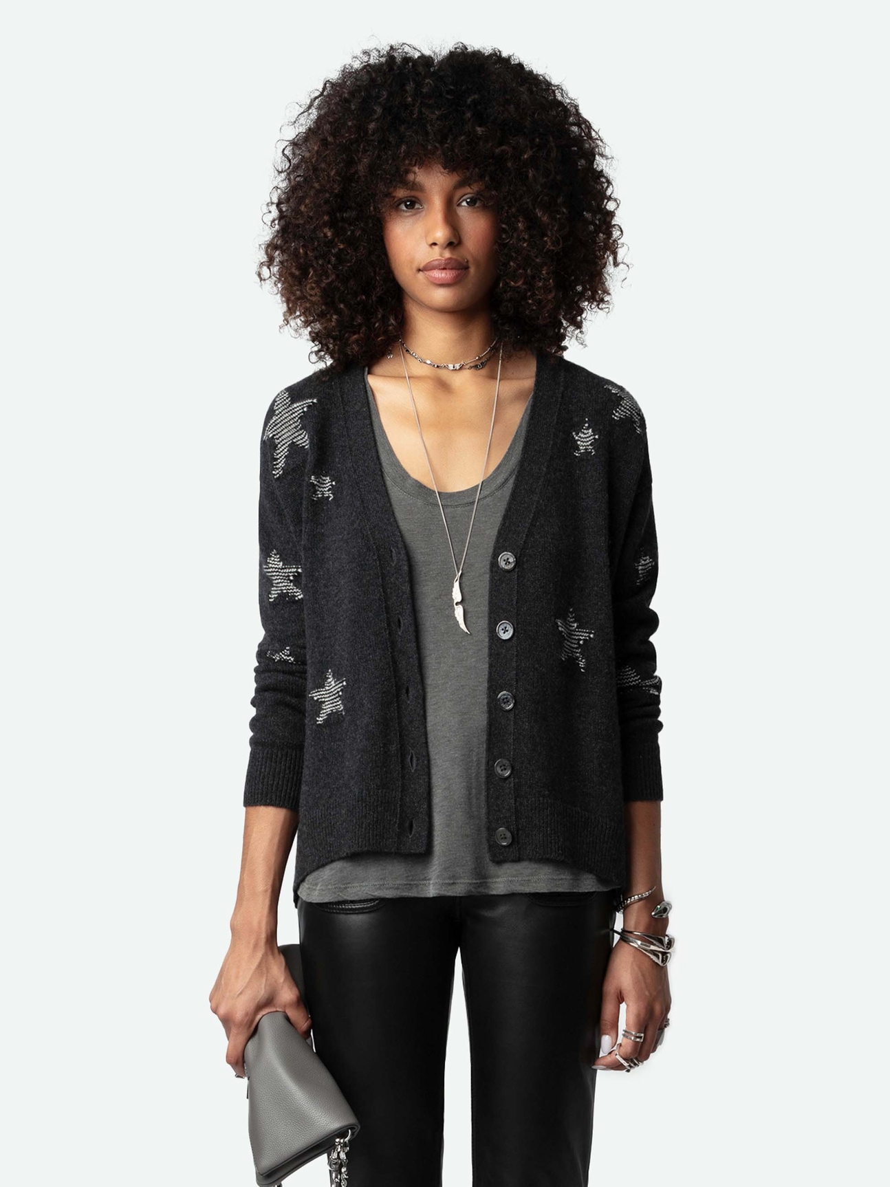 MIRKA STARS CARDIGAN