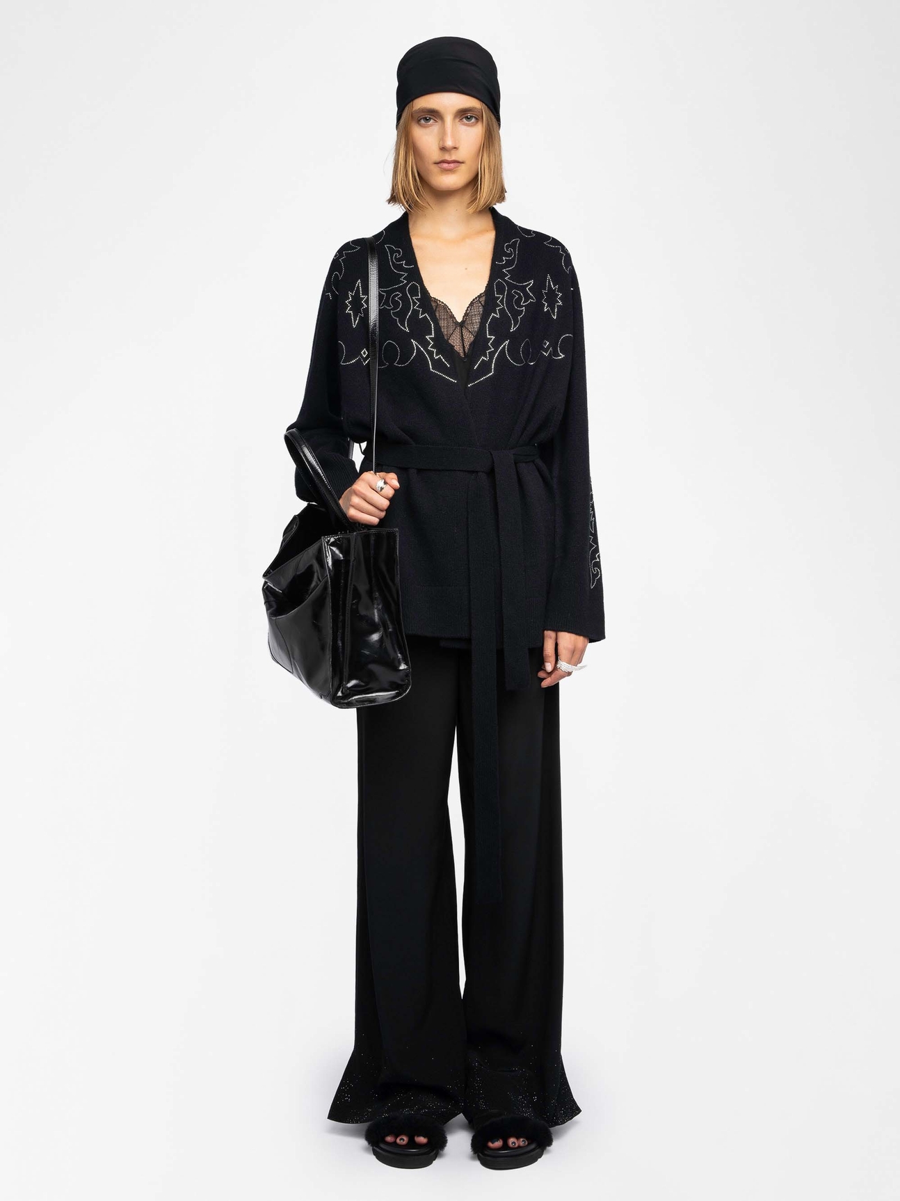 SALOMY CARDIGAN 100% CASHMERE