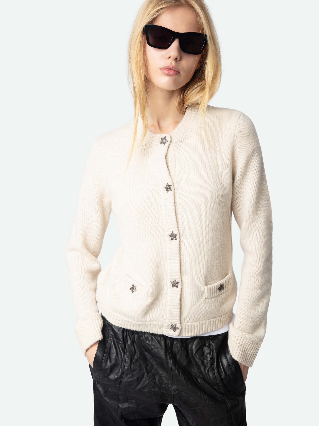 MARCYA CARDIGAN 100% CASHMERE