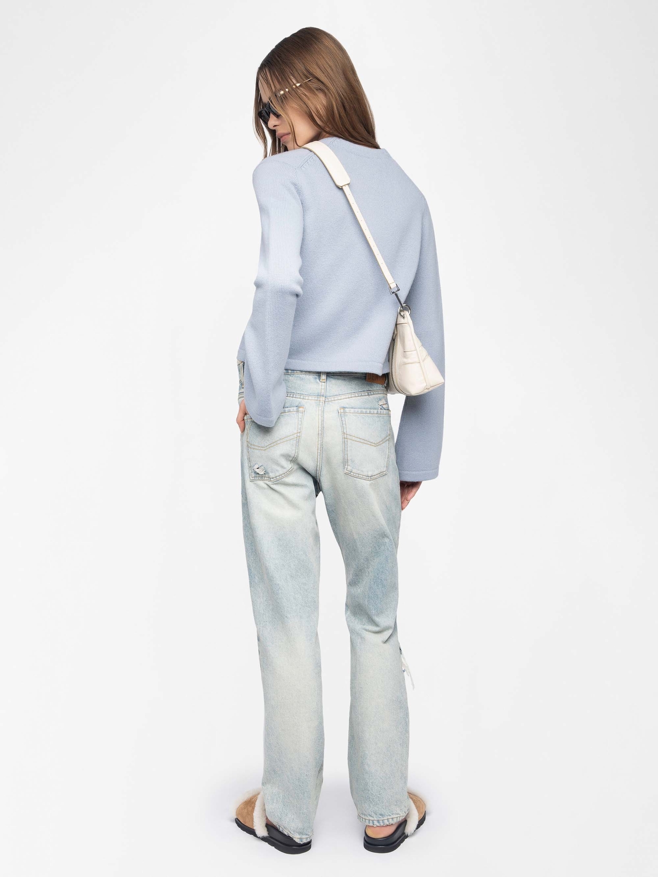 NOLLY CARDIGAN 100% CASHMERE