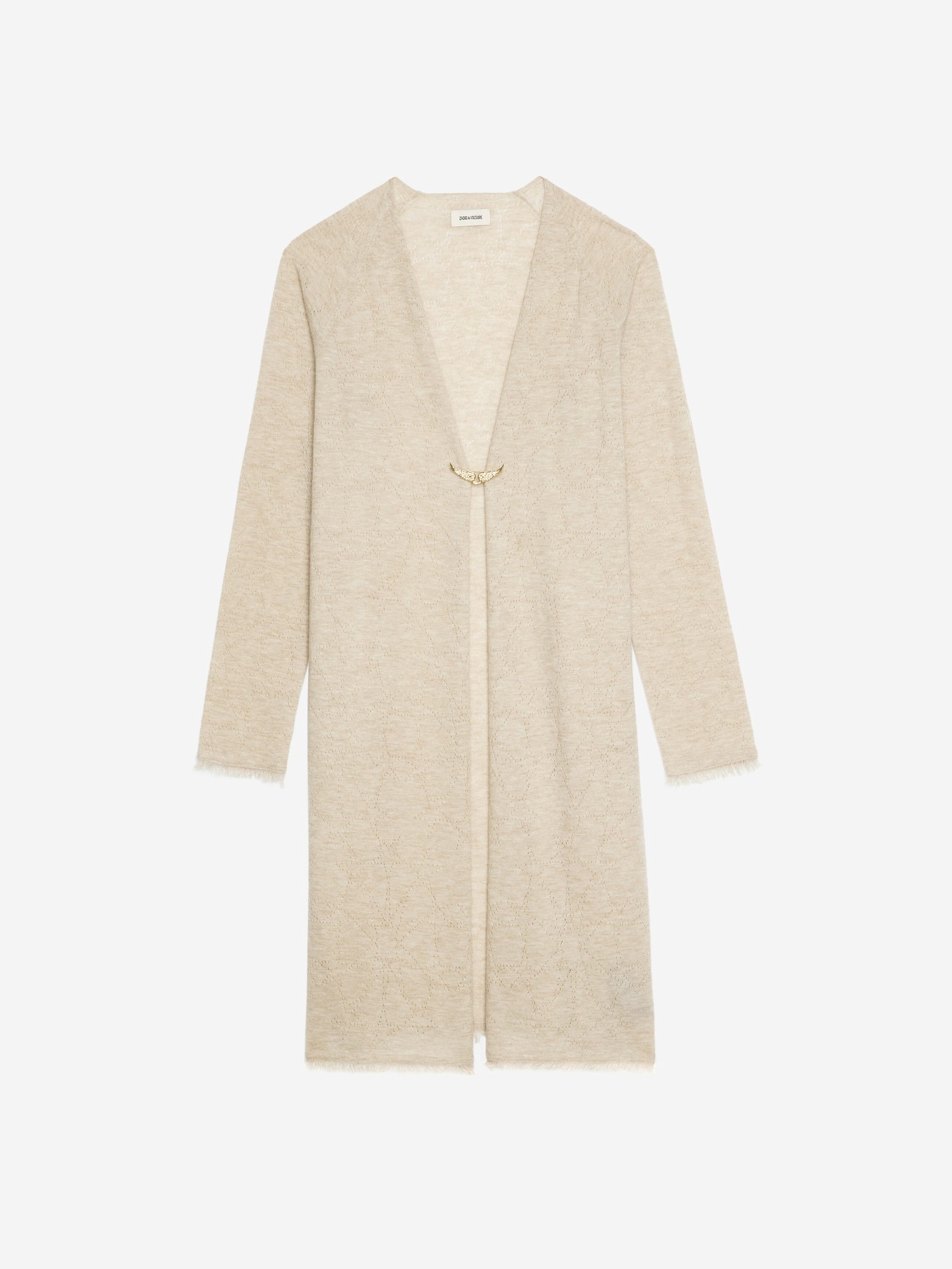 DAFFYZ CARDIGAN 100% CASHMERE