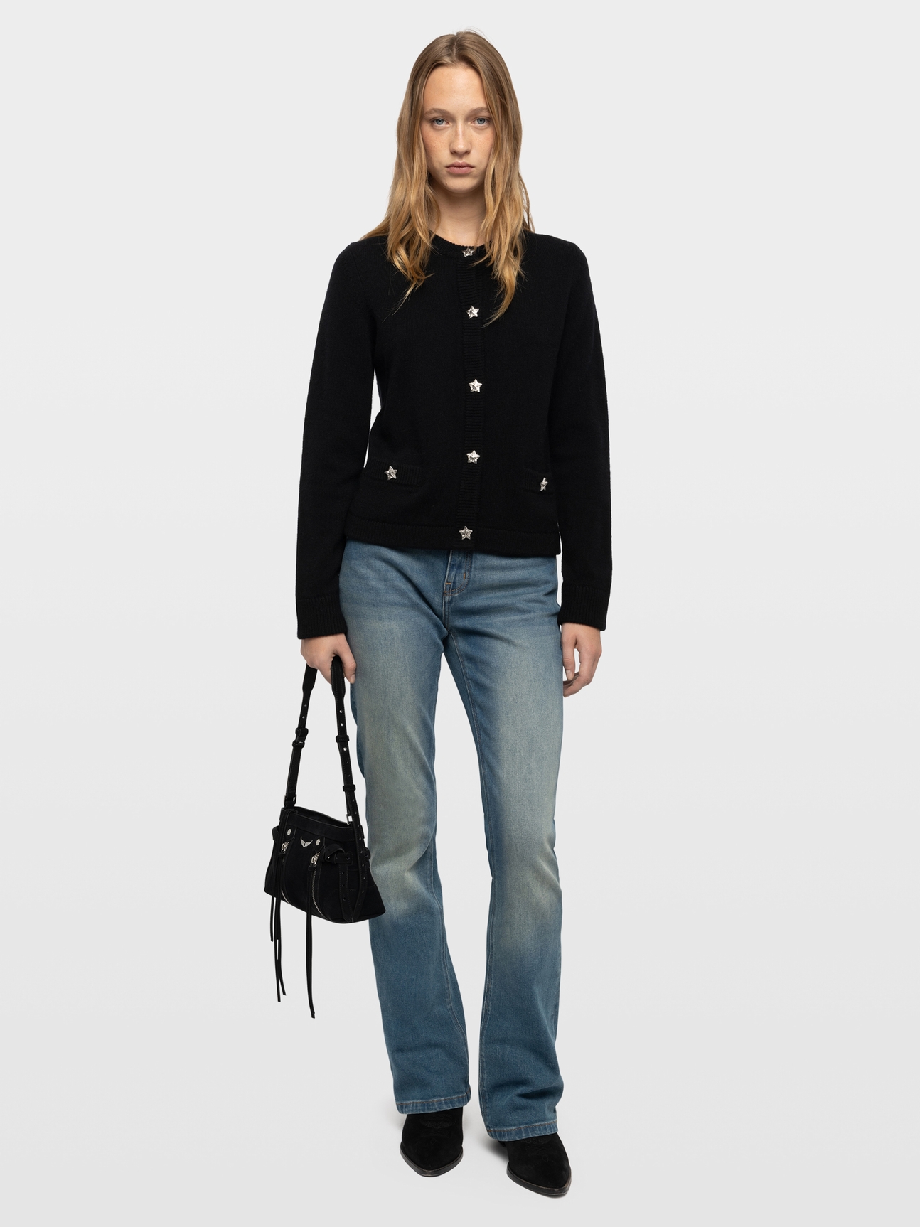 MARCYA CARDIGAN 100% CASHMERE