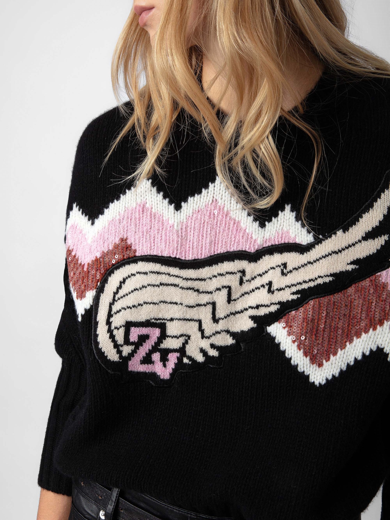 BLEEZ SEQUIN SWEATER