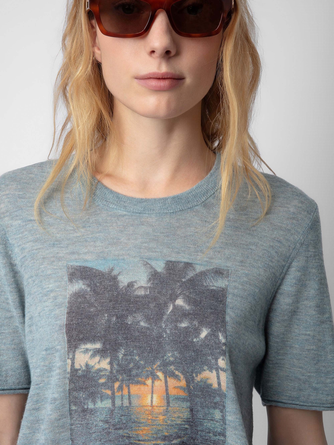 IDA PHOTOPRINT CASHMERE JUMPER