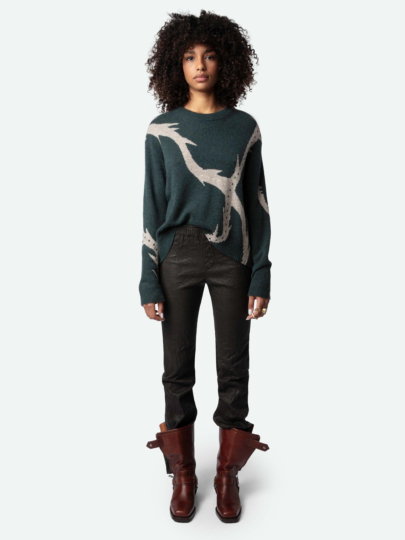 MARKUS JUMPER 100% CASHMERE