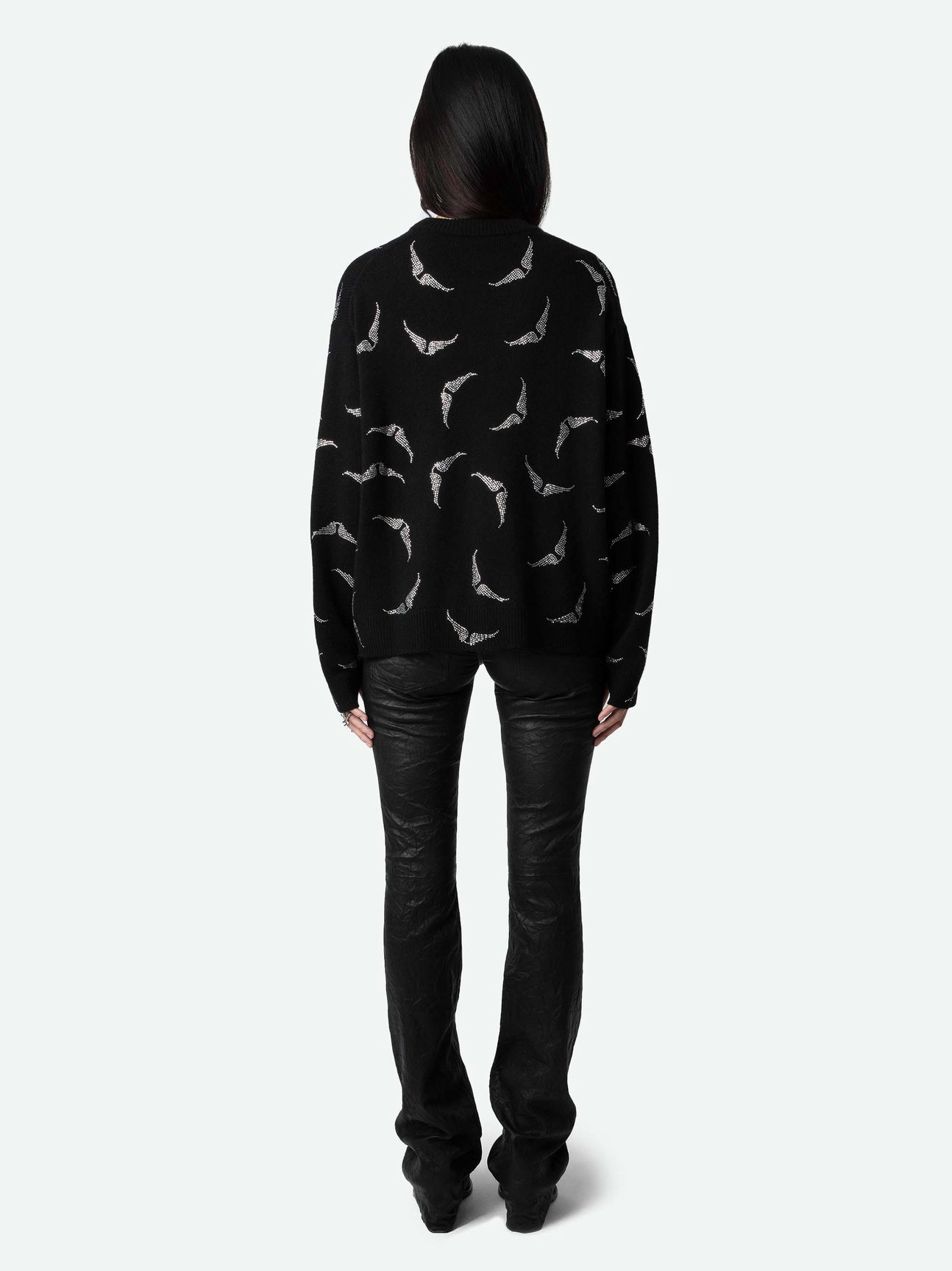 MARKUS STRASS WINGS SWEATER