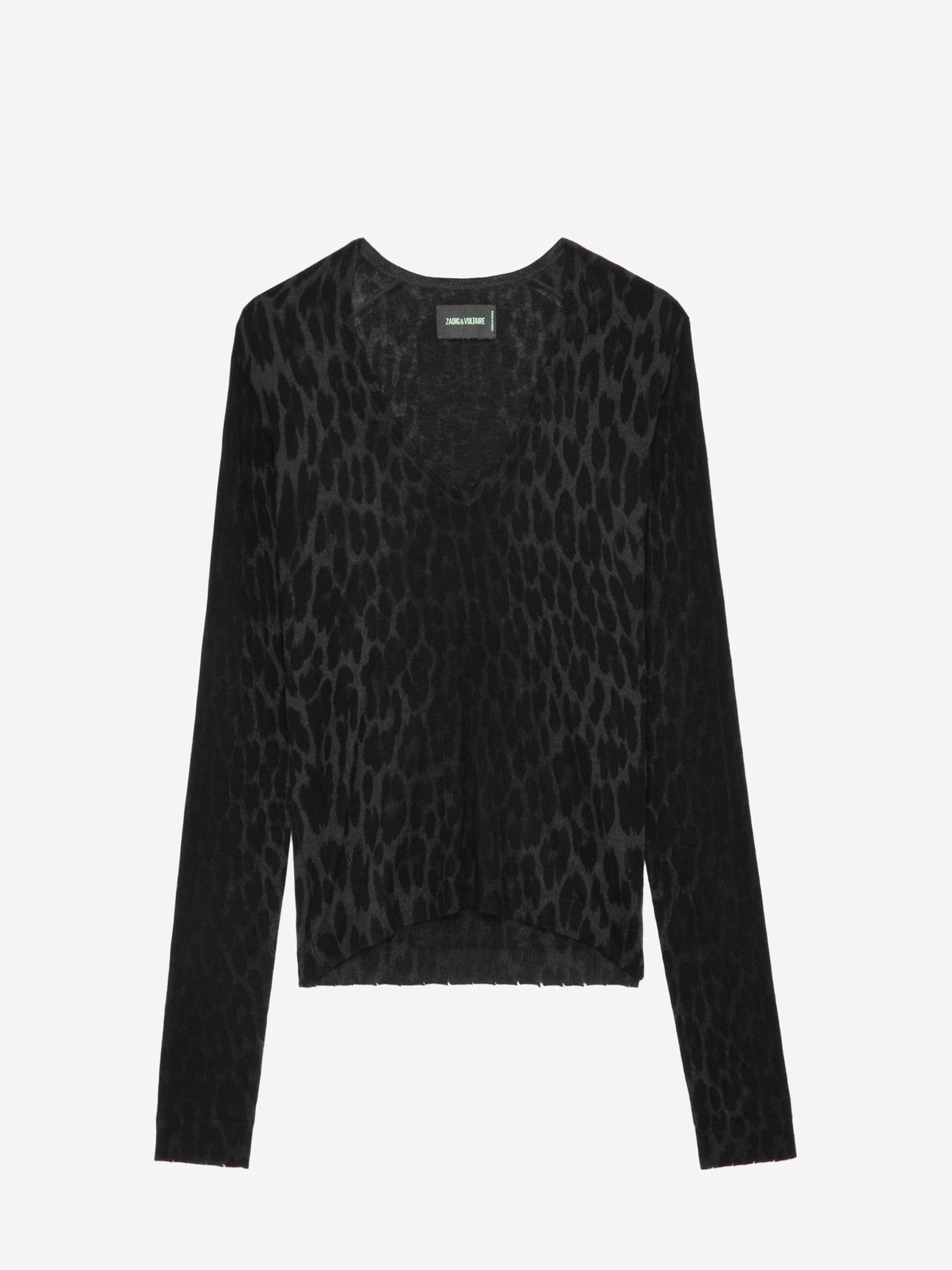 RIVY LEOPARD CASHMERE SWEATER