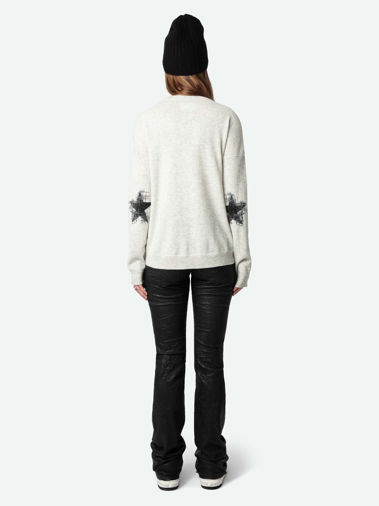 VIVI PATCH CASHMERE JUMPER