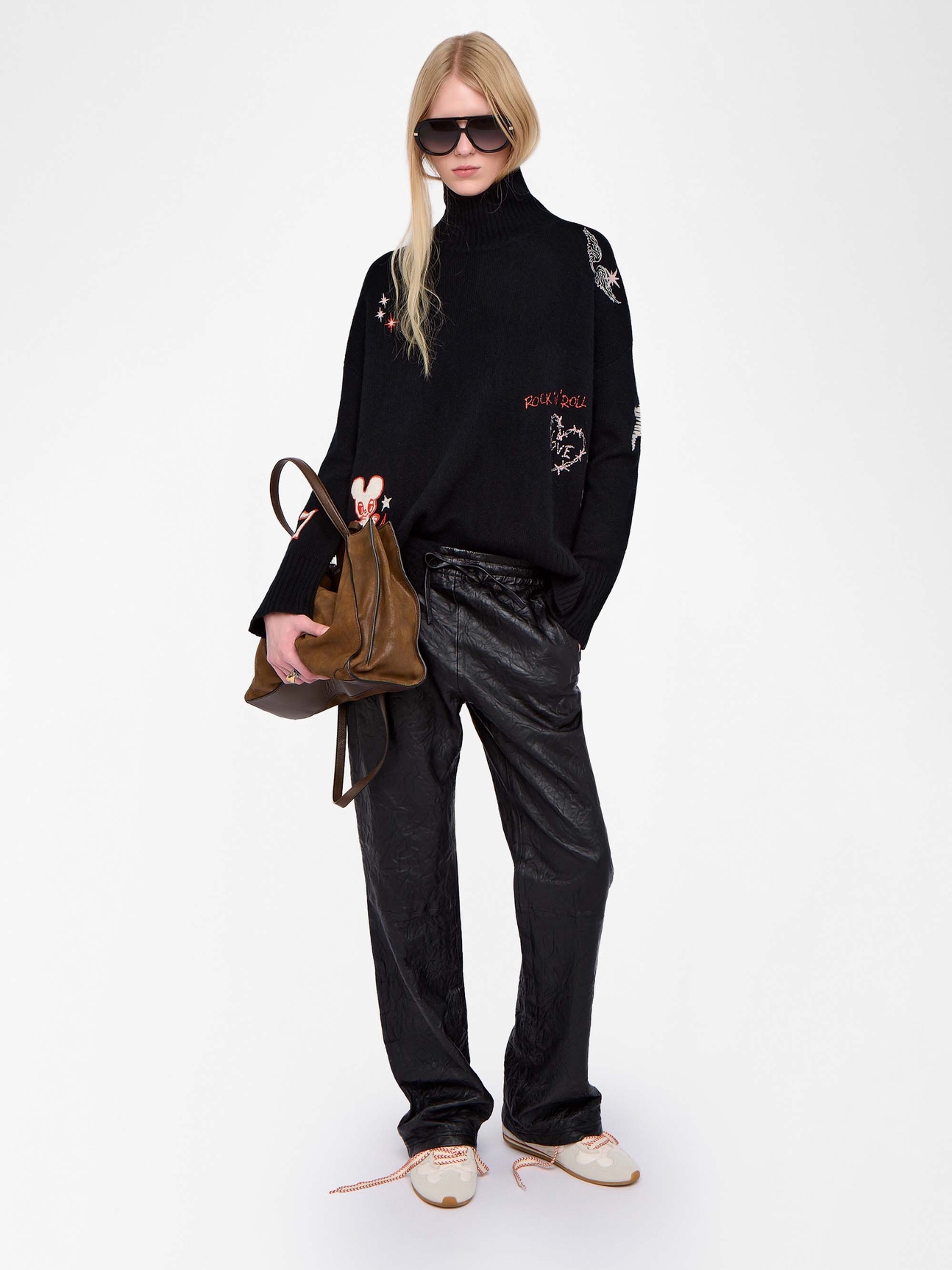 BLEEZA SWEATER  100% CASHMERE