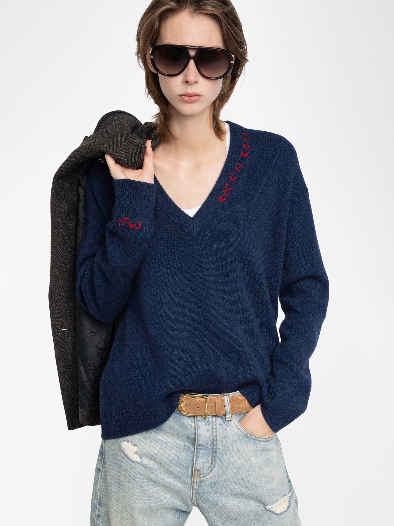 MIKYZ 100% CASHMERE SWEATER
