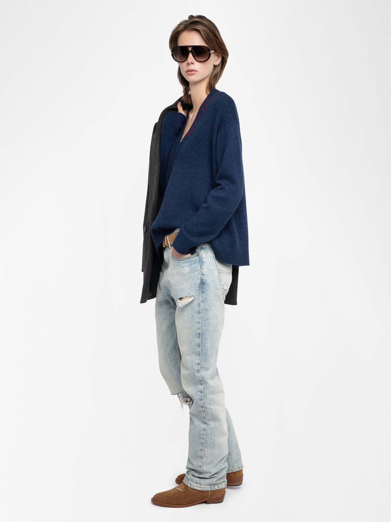 MIKYZ 100% CASHMERE SWEATER