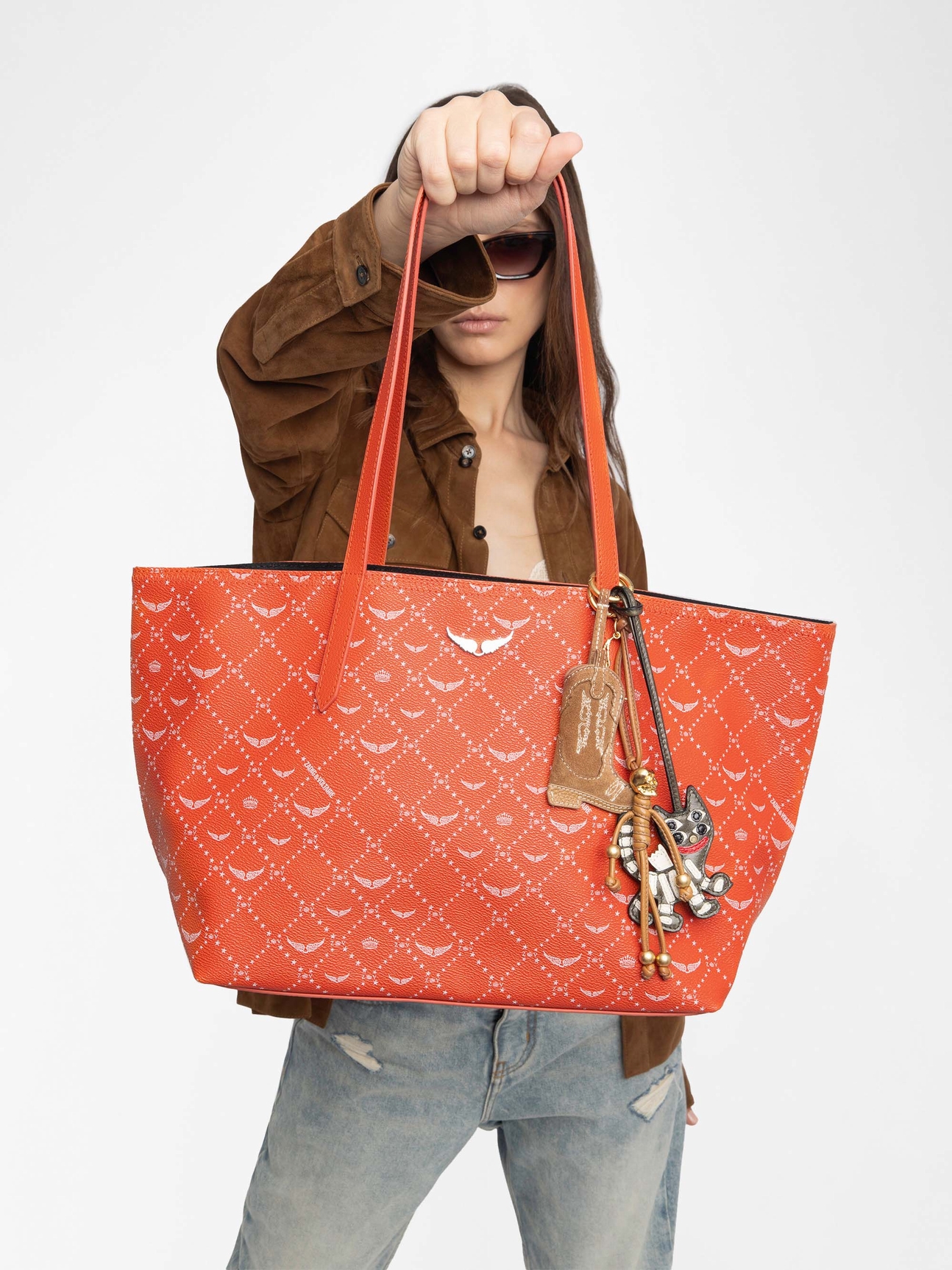 Z SHOPPER MONOGRAMMED BAG