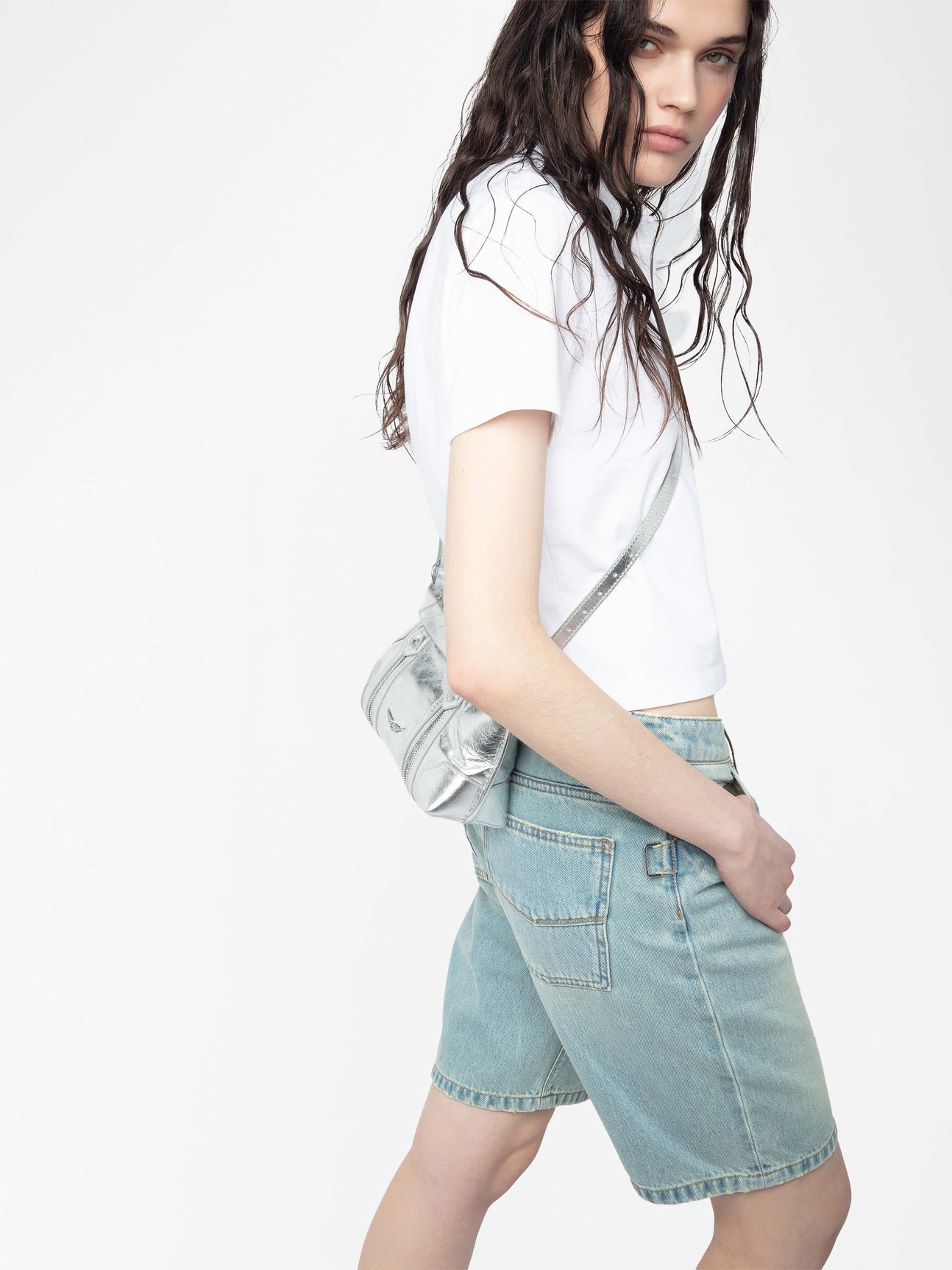 SUNNY MOOD VINTAGE METAL BAG